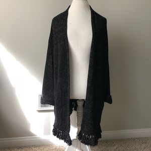 Madewell Memento Fringe Cardigan Sweater